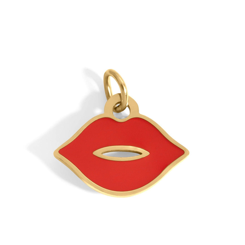 Red Lip Charm - C153