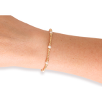 Dainty Sutton Pearl Bracelet: Standard 6.75 Inch