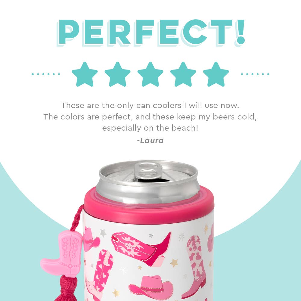 Let's Go Girls Skinny Can Cooler (12oz) - SWIG5