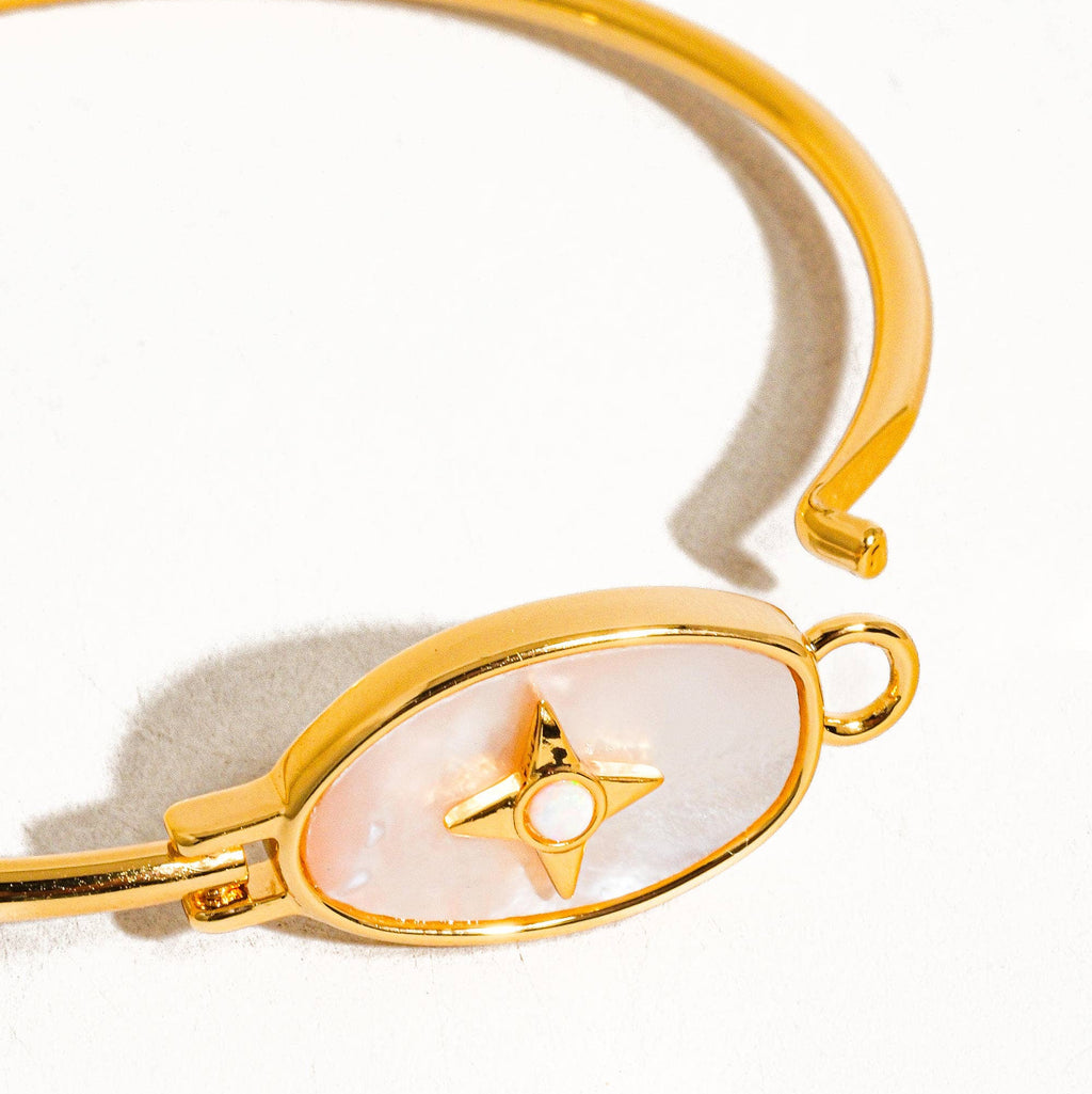 Vintage Star Shell Bangle - SS2 – Southern Charm