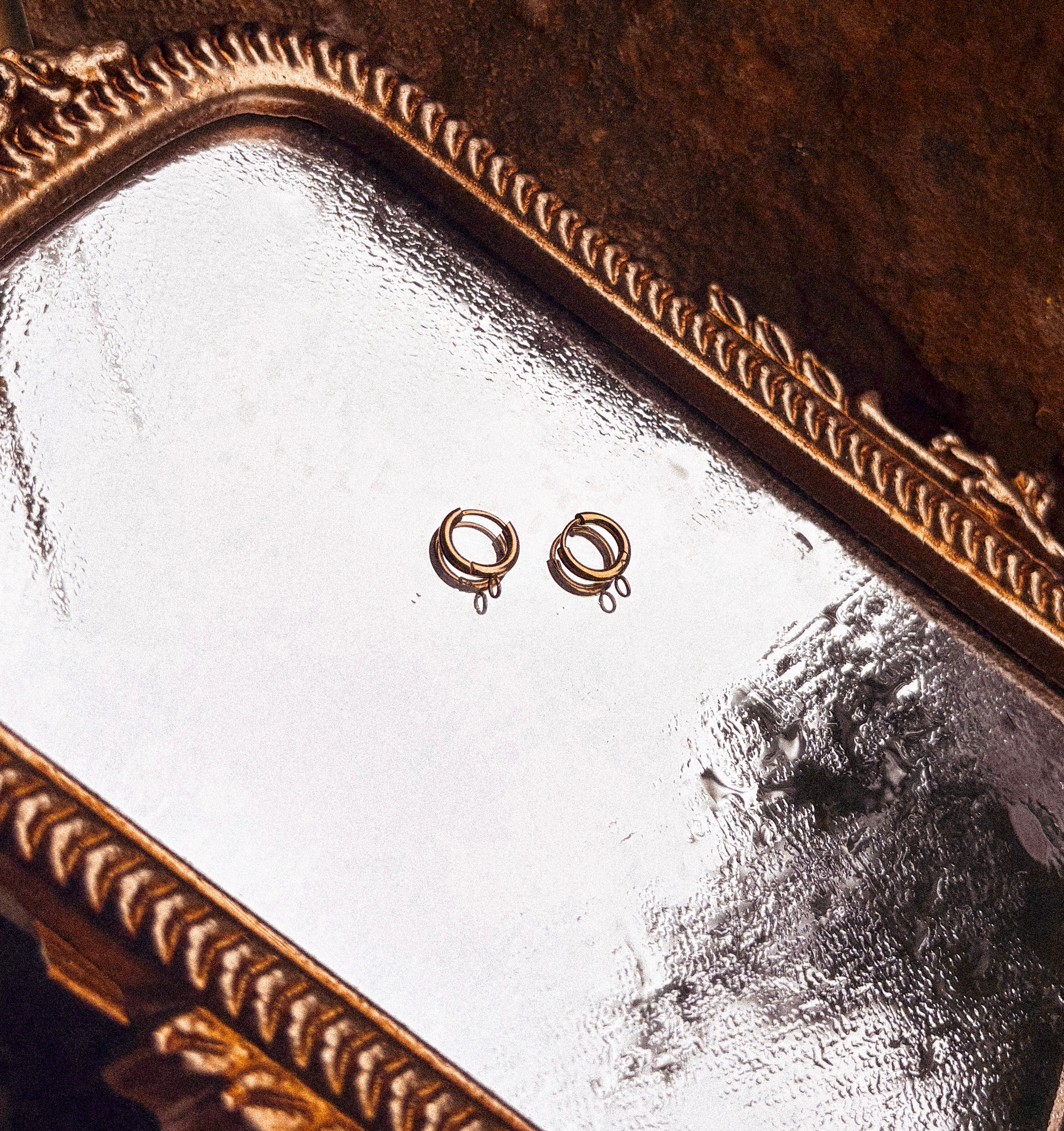 Charm Ready Huggies Hoop Earrings - E20