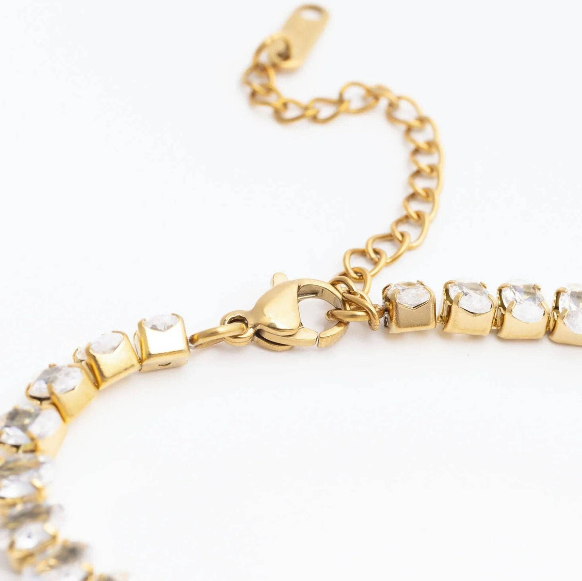 Oval Sparkle Tennis Bracelet - S121
