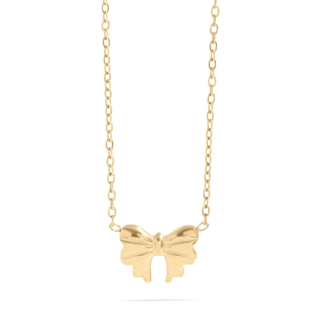 Bow Charm Necklace: N145
