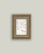 Have A Heart Framed Antique Print: 5x7