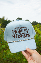 Hold My Horses - Denim Trucker Hat