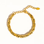 Golden Twist Bracelet - SS33