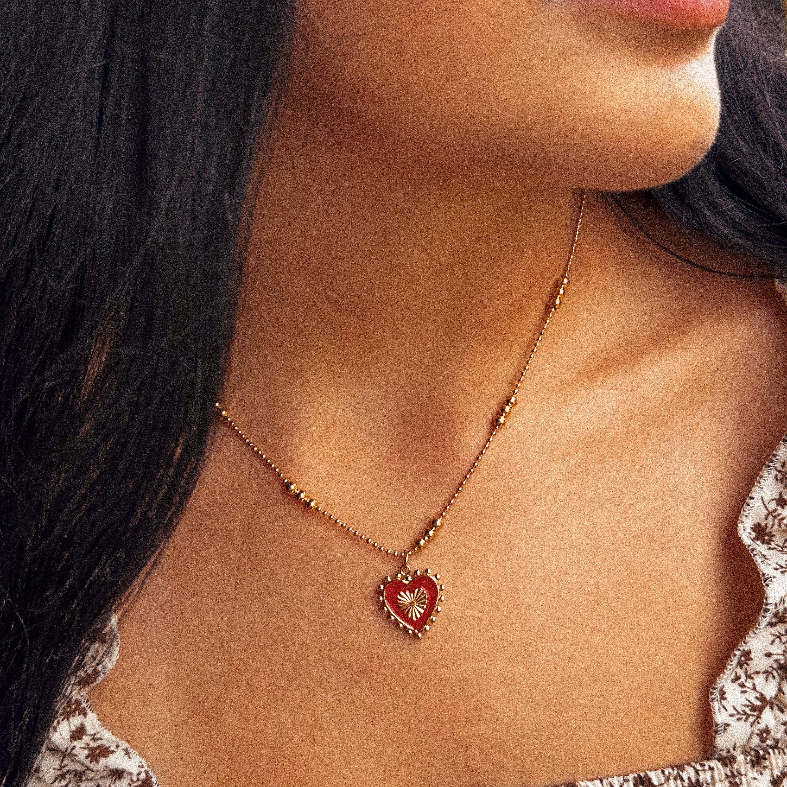 Red Love Necklace - N86