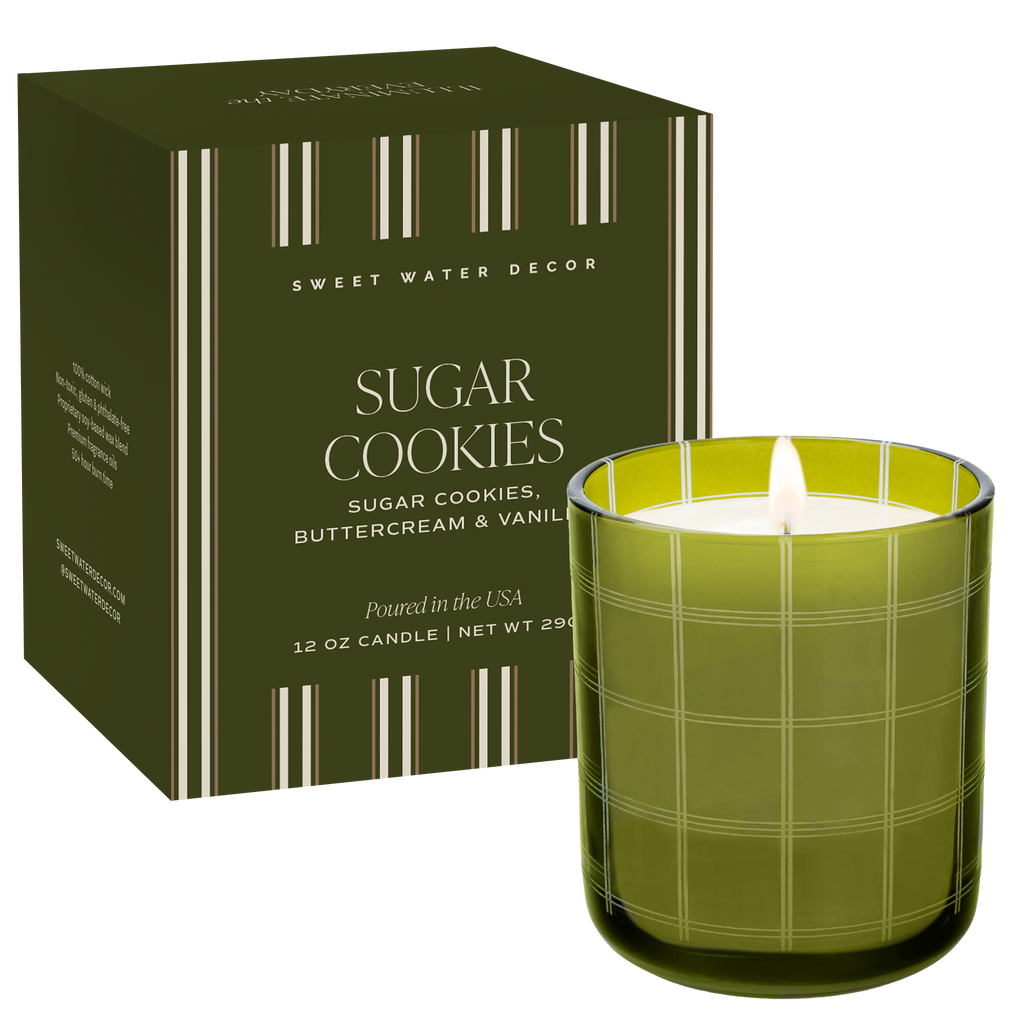 Sugar Cookies 12 oz Boxed Soy Candle - CSC