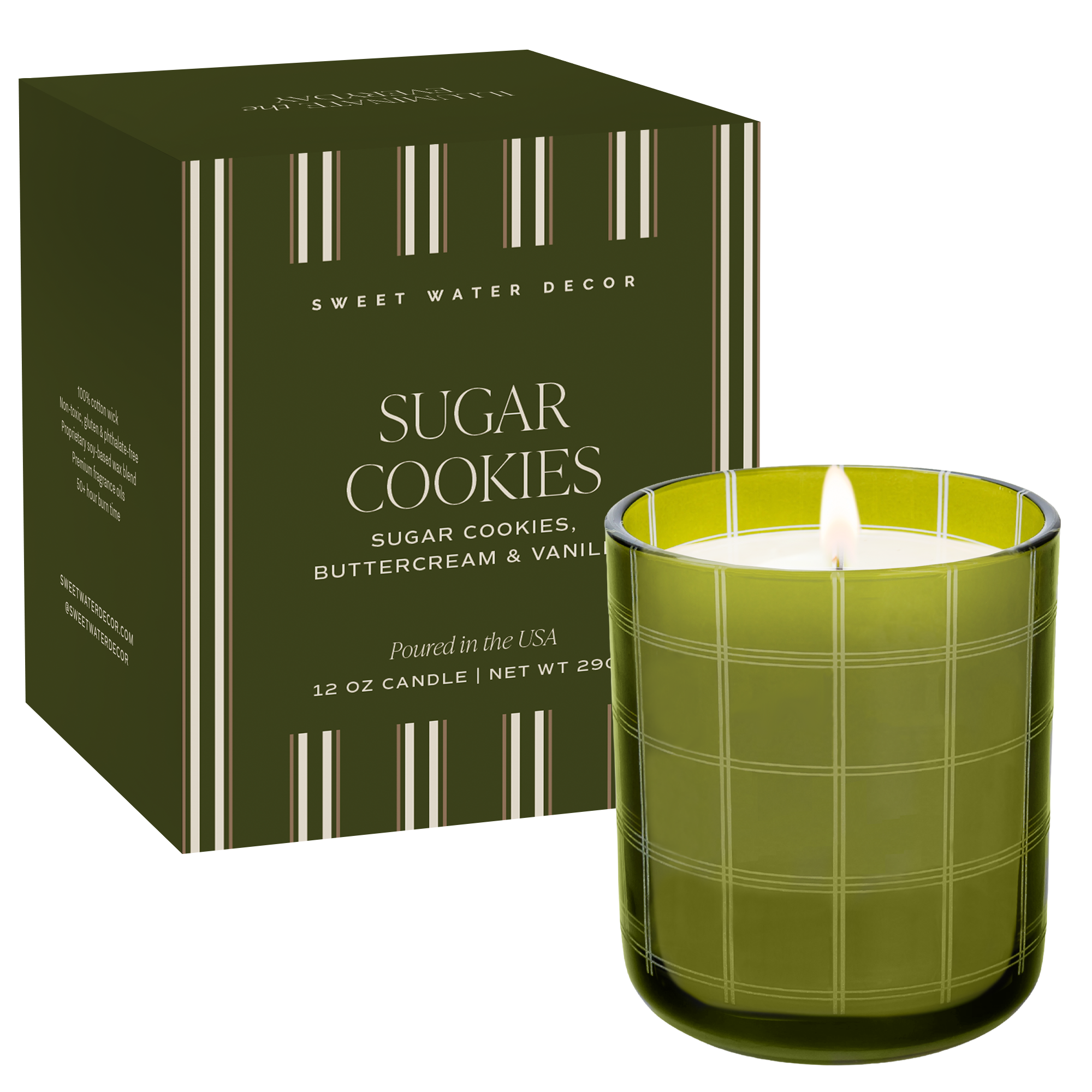 Sugar Cookies 12 oz Boxed Soy Candle - CSC