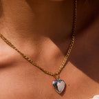 Heart Locket Necklace: N148