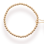 4MM Gold Beaded Bracelet - S96