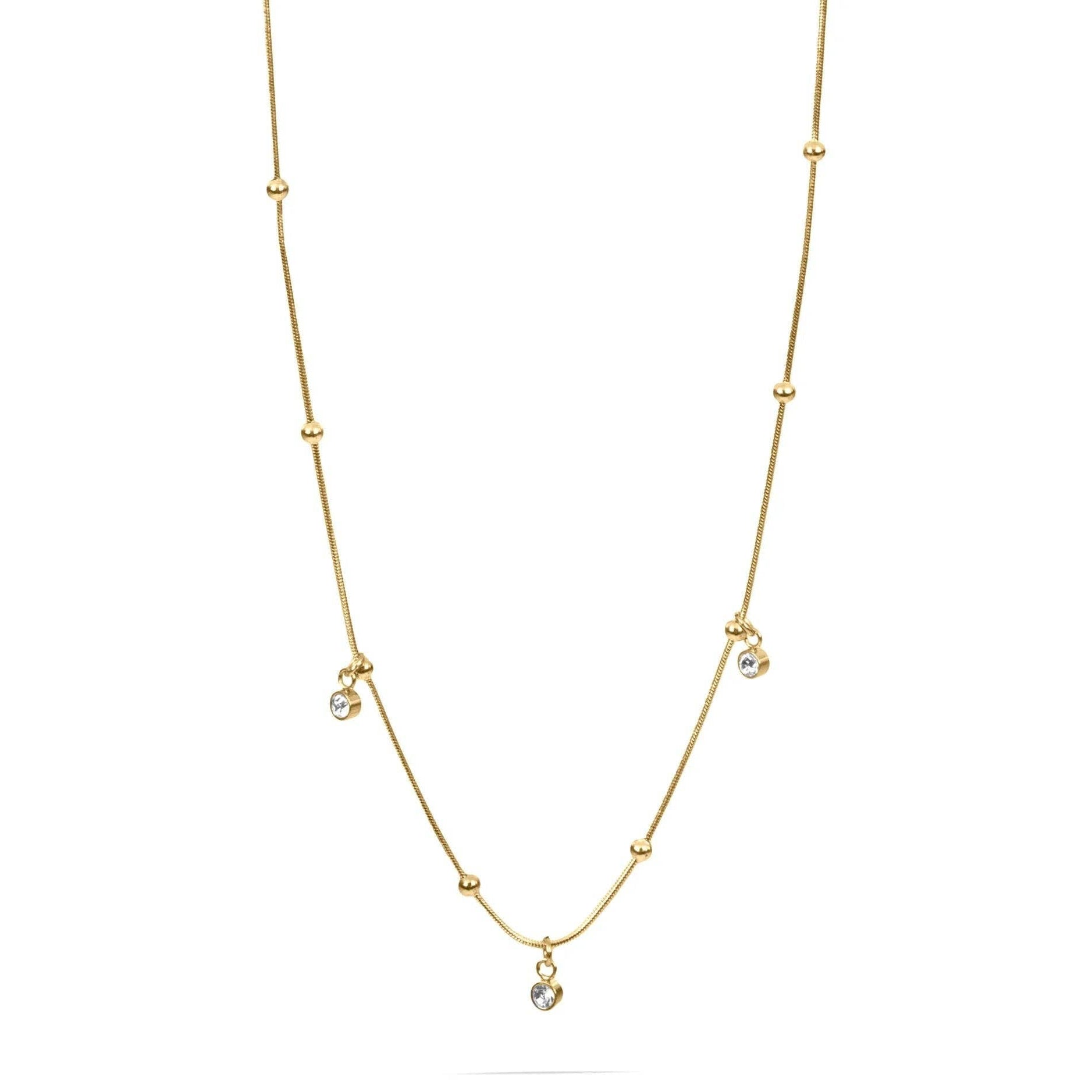 Dangle Stone Necklace - N26
