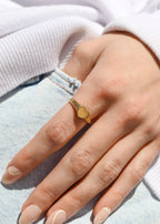 Heart Signet Ring : A113