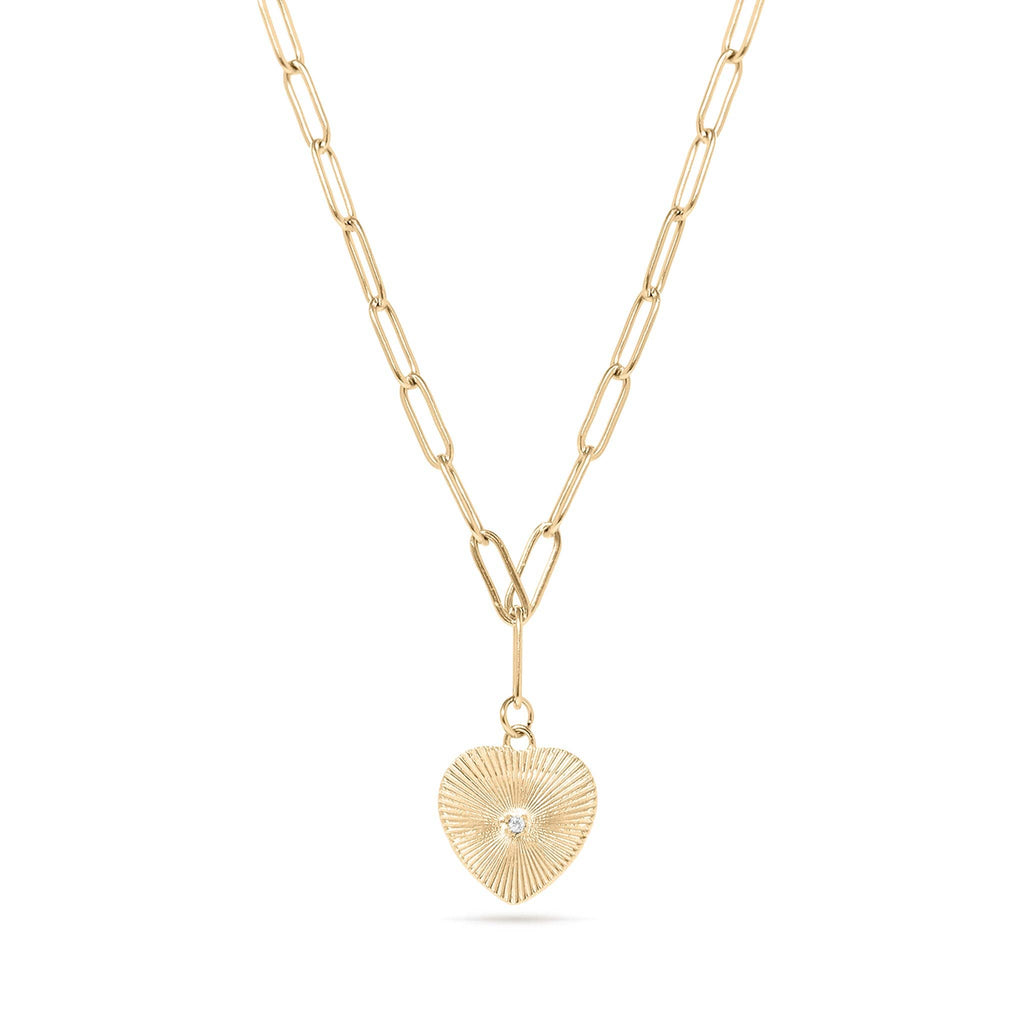 Golden Aura Pendant Necklace - N42