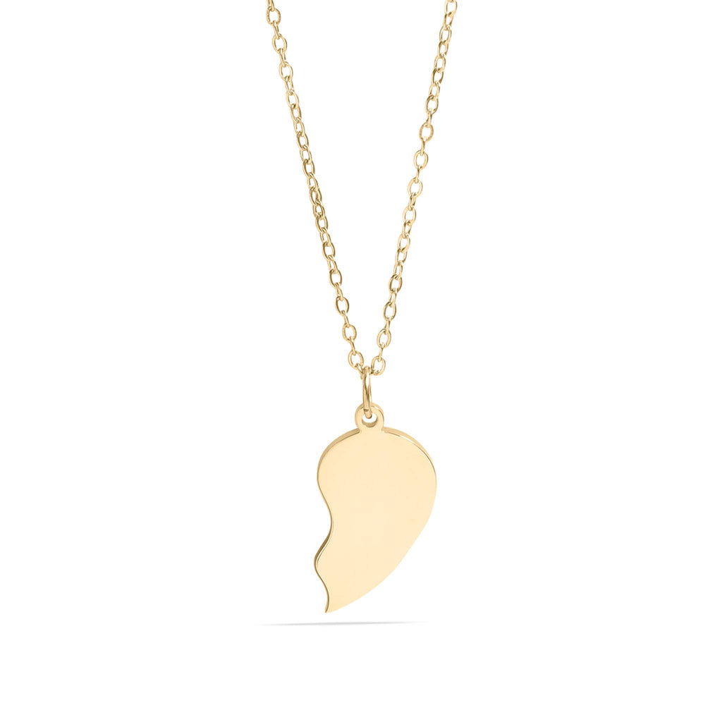 Break Apart Heart Necklace Set: N31