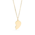 Break Apart Heart Necklace Set: N31