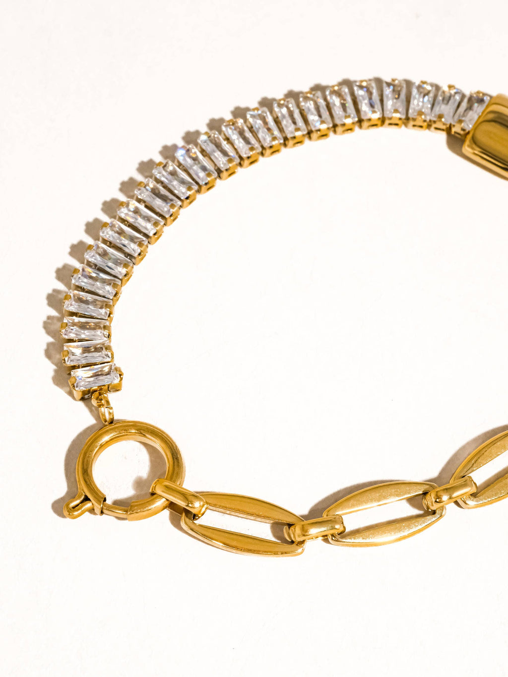 Benson Rhinestone Chain Bracelet - SS23