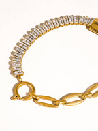 Benson Rhinestone Chain Bracelet - SS23