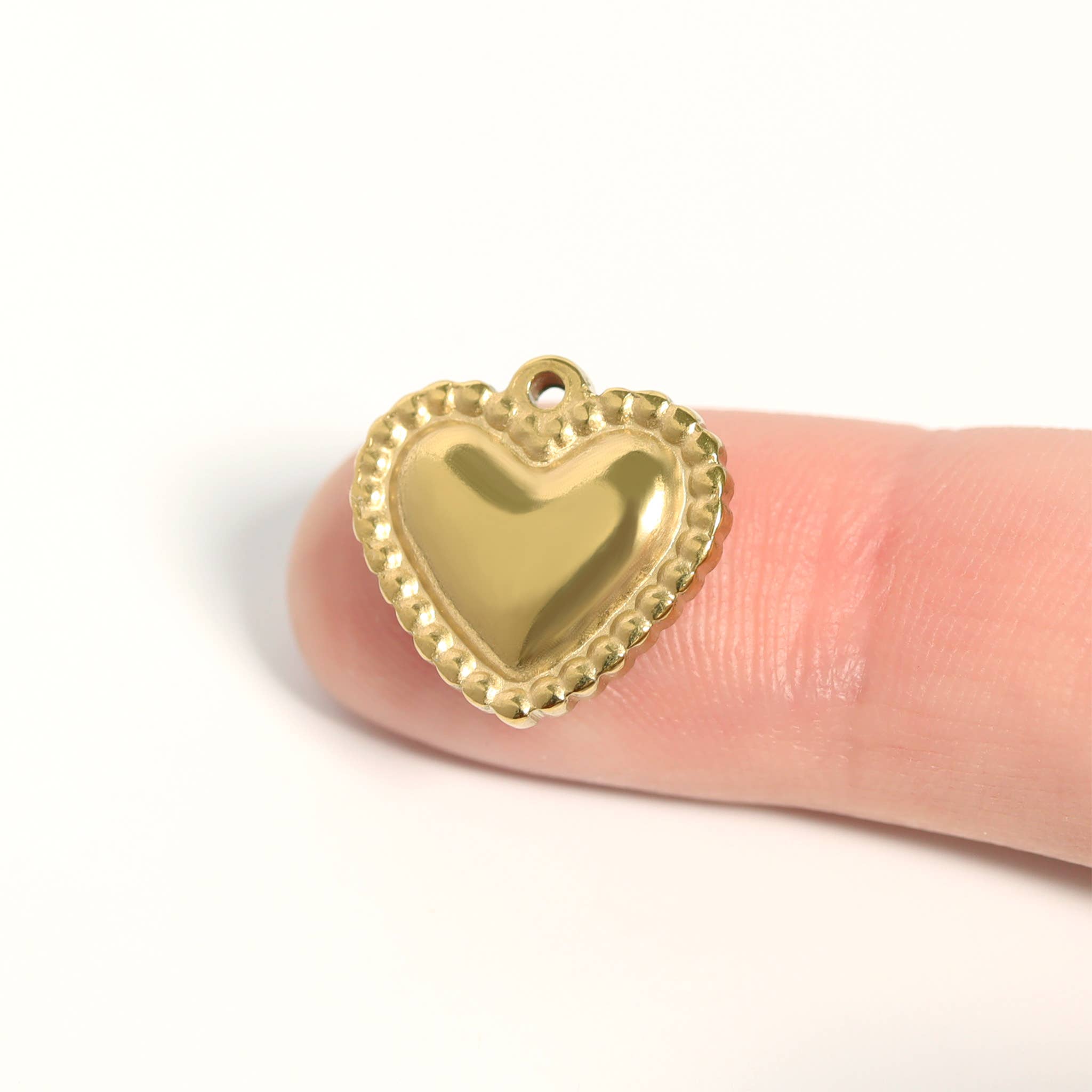 Heart of Gold Charm  - C96