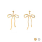 Ribbon Bow Earrings: E73