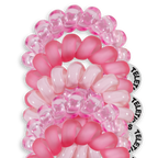 Spiral Hair Coils | Tiny | Pretty in Pink Hair Ties