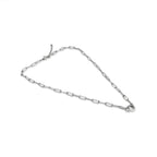 Paperclip Charm Holder Necklace - N86