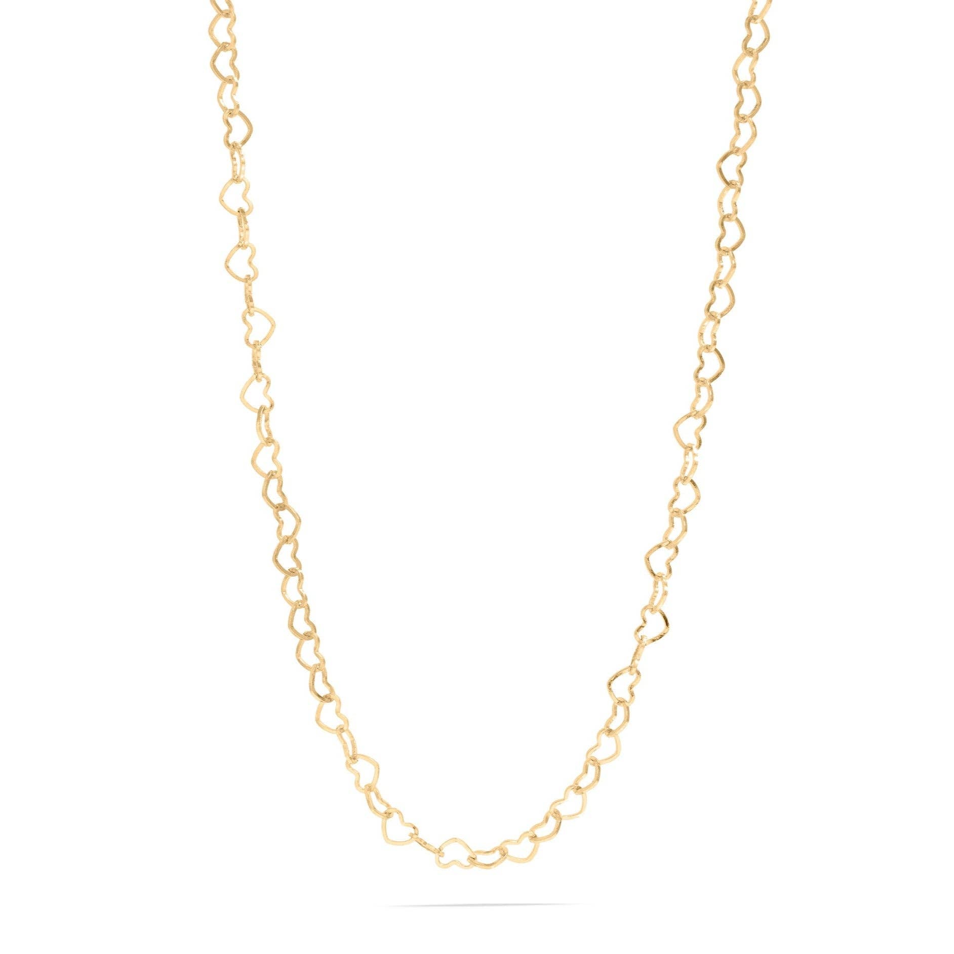 Golden Love Link Necklace - N40