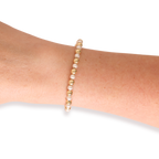 Anna Pearl Bracelet in Gold: Standard 6.75 Inch