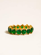 Emerald Eternity Ring - A128