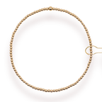 2MM Gold Beaded Bracelet - S94