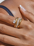 Gilded Goddess Rings - A134
