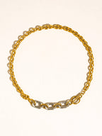Chunky Mix Tone Chain Necklace - N80