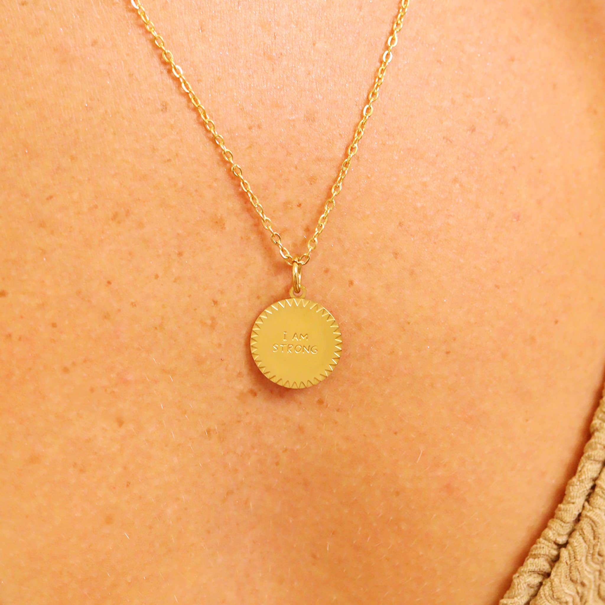 "I Am Strong" Charm - C204