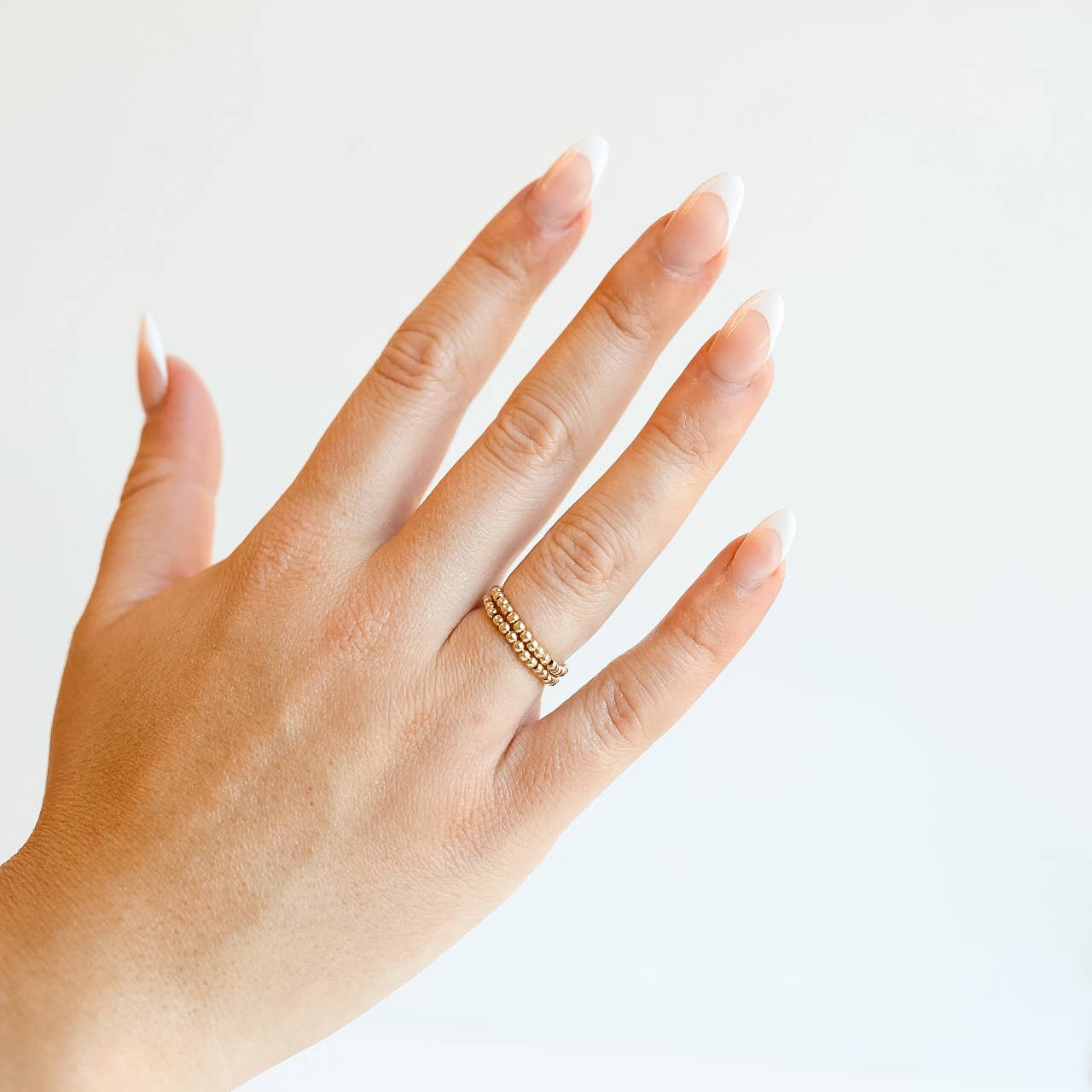 Lexi Beaded Band in Gold - B24