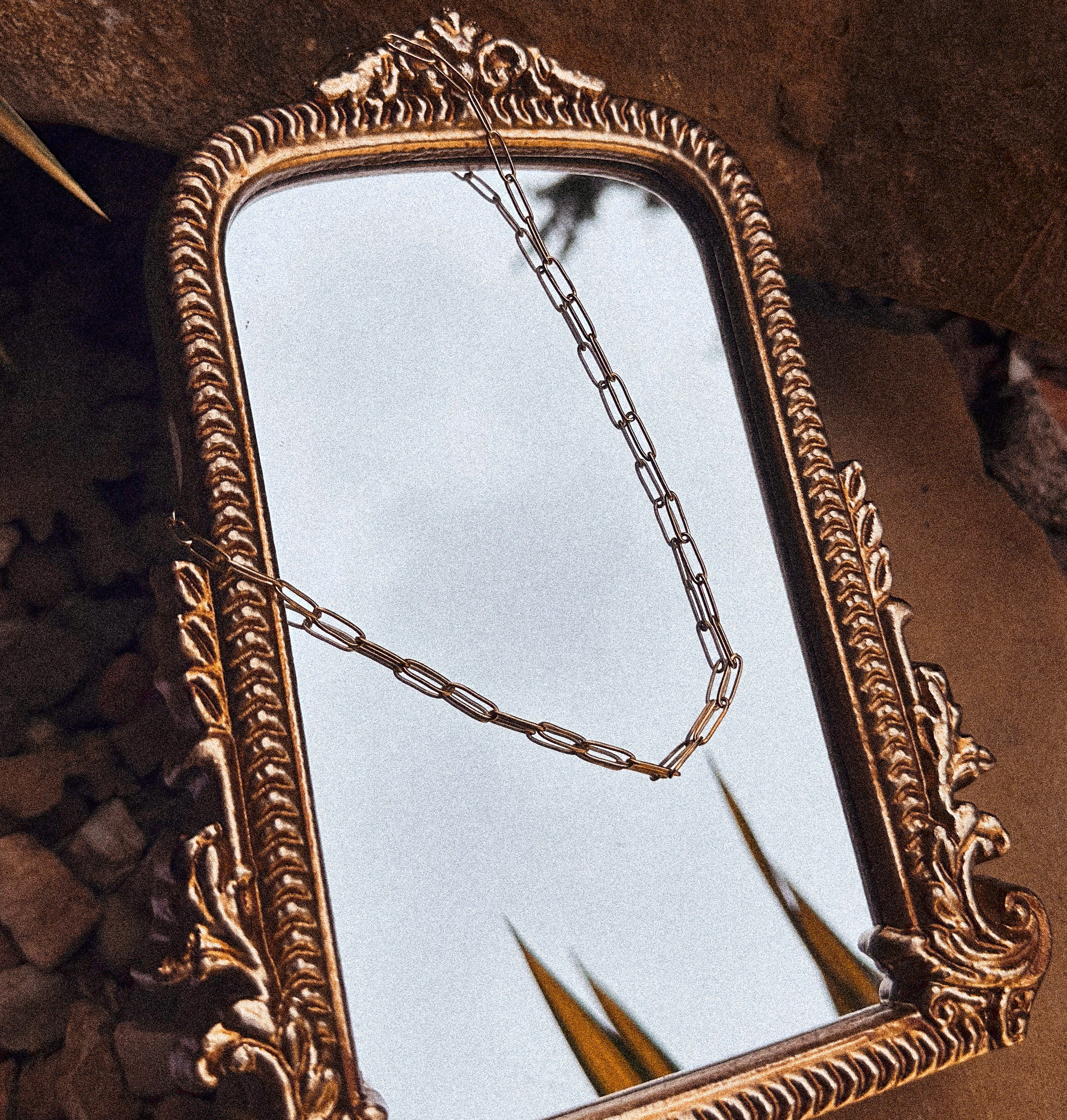 Paper Clip Necklace - N74