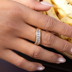 Calyxe CZ Baguette Band Ring - A83