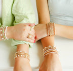 2MM Gold Beaded Bracelet - S94