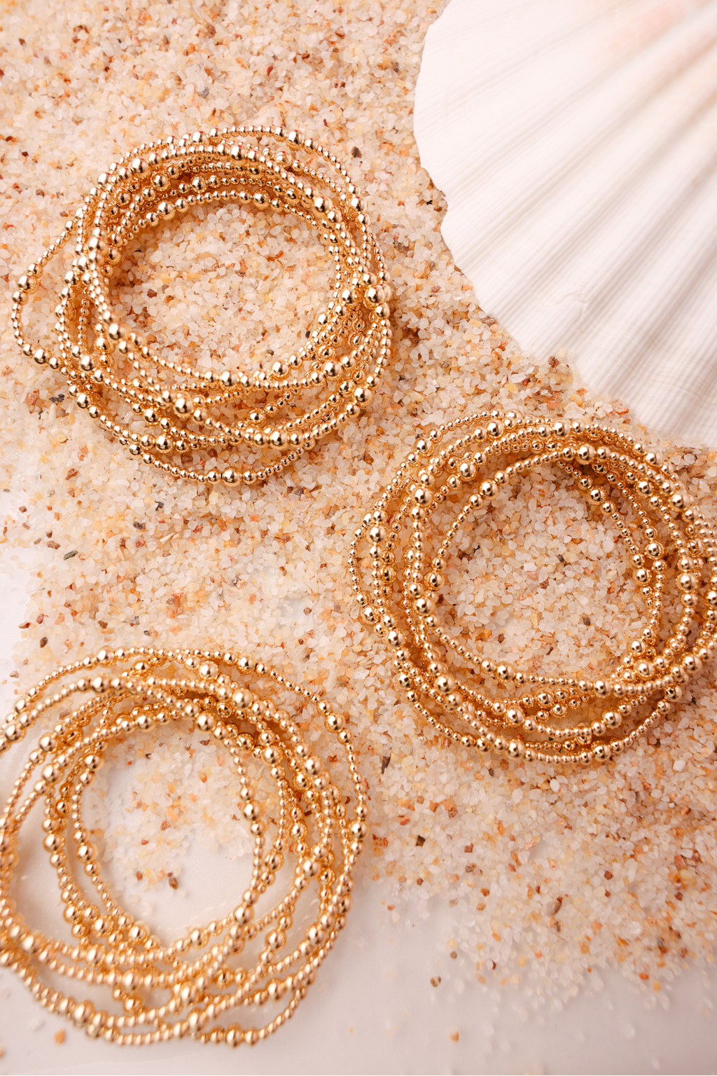 Dainty Sutton Bracelet in Gold: Extended 7.25 Inch
