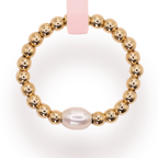 Haley Pearl Ring in Gold - B37