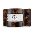 Flat Rectangle Hair Clip | Large | Tortoise