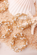 Maggie Bracelet in Gold: Standard 6.75 Inch