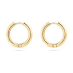 Everyday Golden Circle (small 16mm) Hoop Earrings - E121