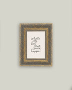 The Best That Could Happen Framed Antique Art: 5x7