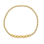 Lucky Fluted Bracelet - S108