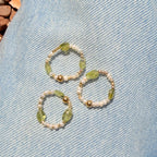 Golden Evergreen Ring  - B34