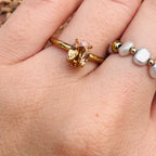 Vintage Blush Ring - A133