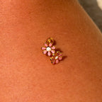 Blush Bloom Earrings: E77