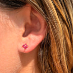 Pink Butterfly Kisses Earrings: E80