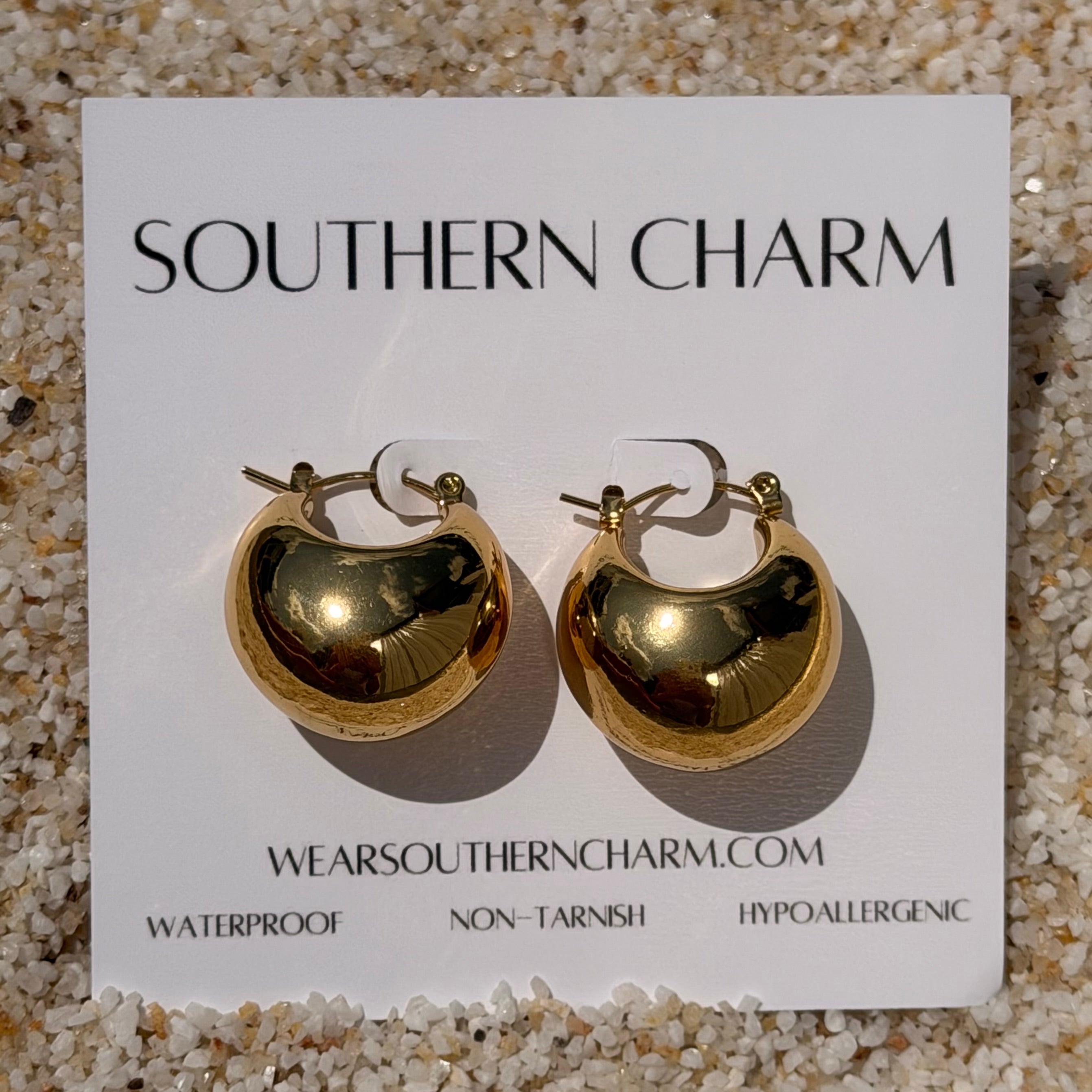 Shoreline Texture Earrings: E85