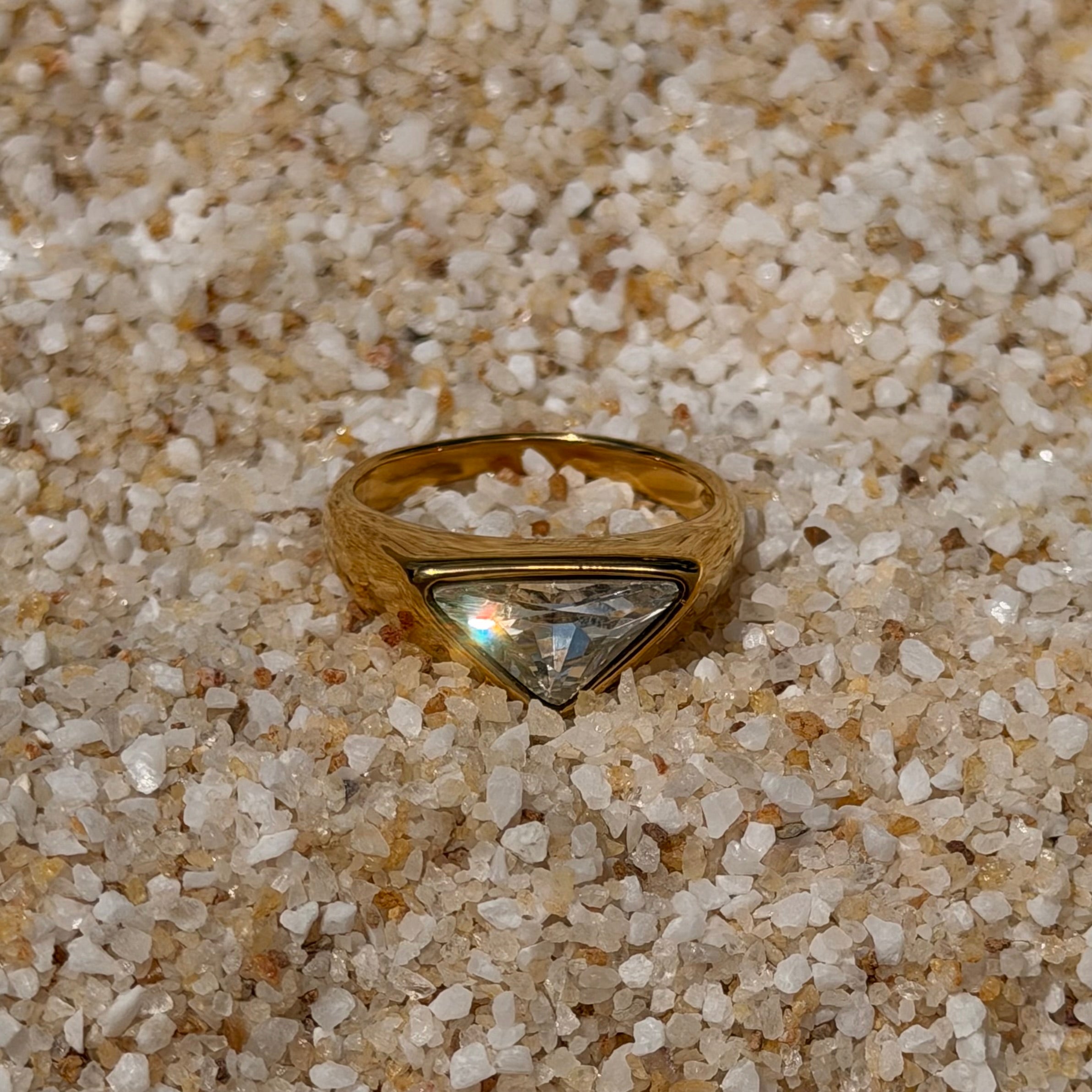 Golden Prism Ring - A94